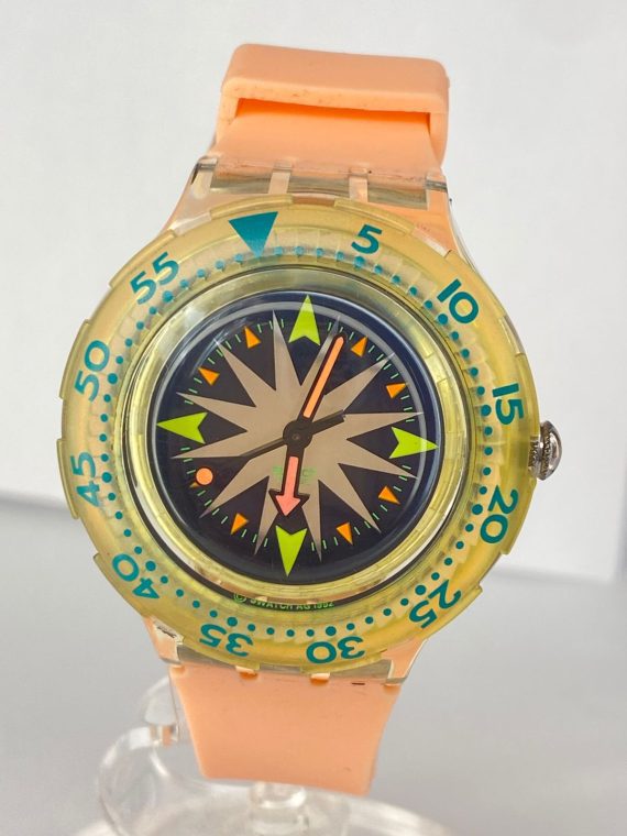 Reloj Swatch SDK108/9 "MINT DROPS" Scuba Original: 40mm - Imagen 3