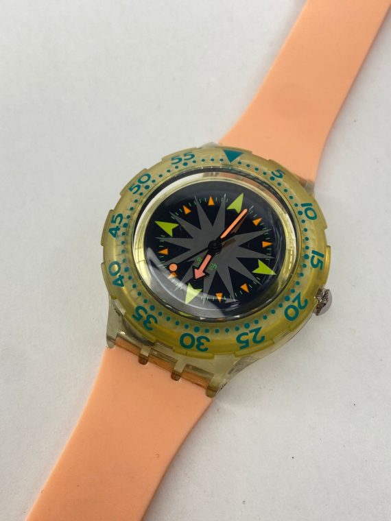 Reloj Swatch SDK108/9 "MINT DROPS" Scuba Original: 40mm - Imagen 4